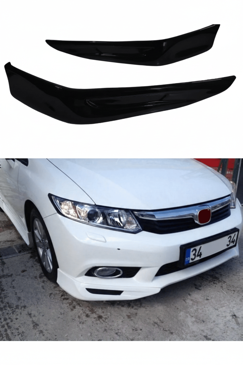 Honda Civic Fb7 Sağ Sol Flaplar (Plastik)
