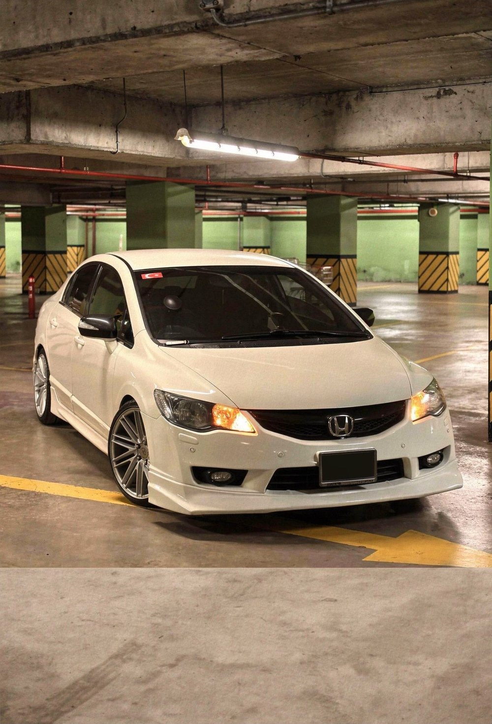 Honda Civic Fd6 Makyajlı Typer Ön Ek (Plastik)