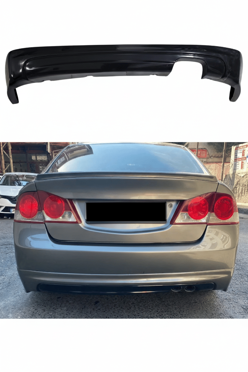 Honda Civic Fd6 Mugen Arka Ek (Plastik)