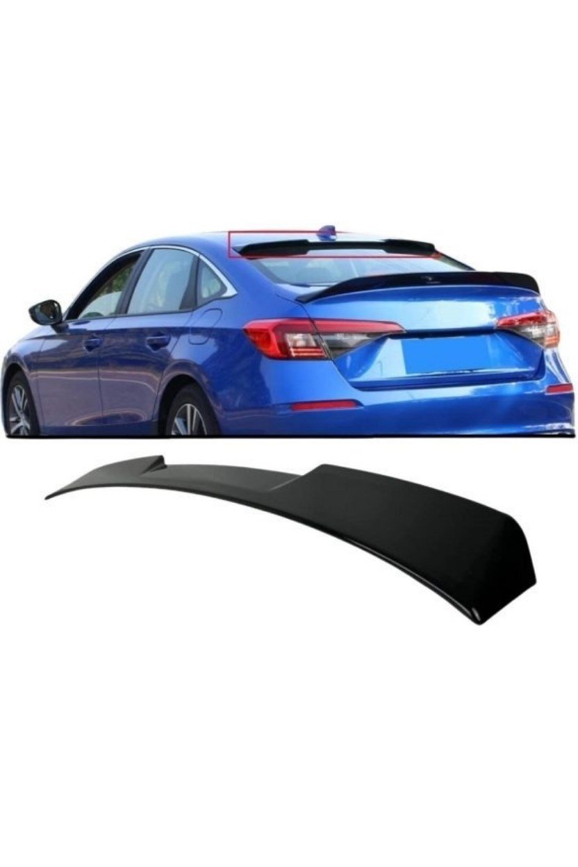 Honda Civic Fe 2021-2023 M4 Style Cam Üstü Spoiler