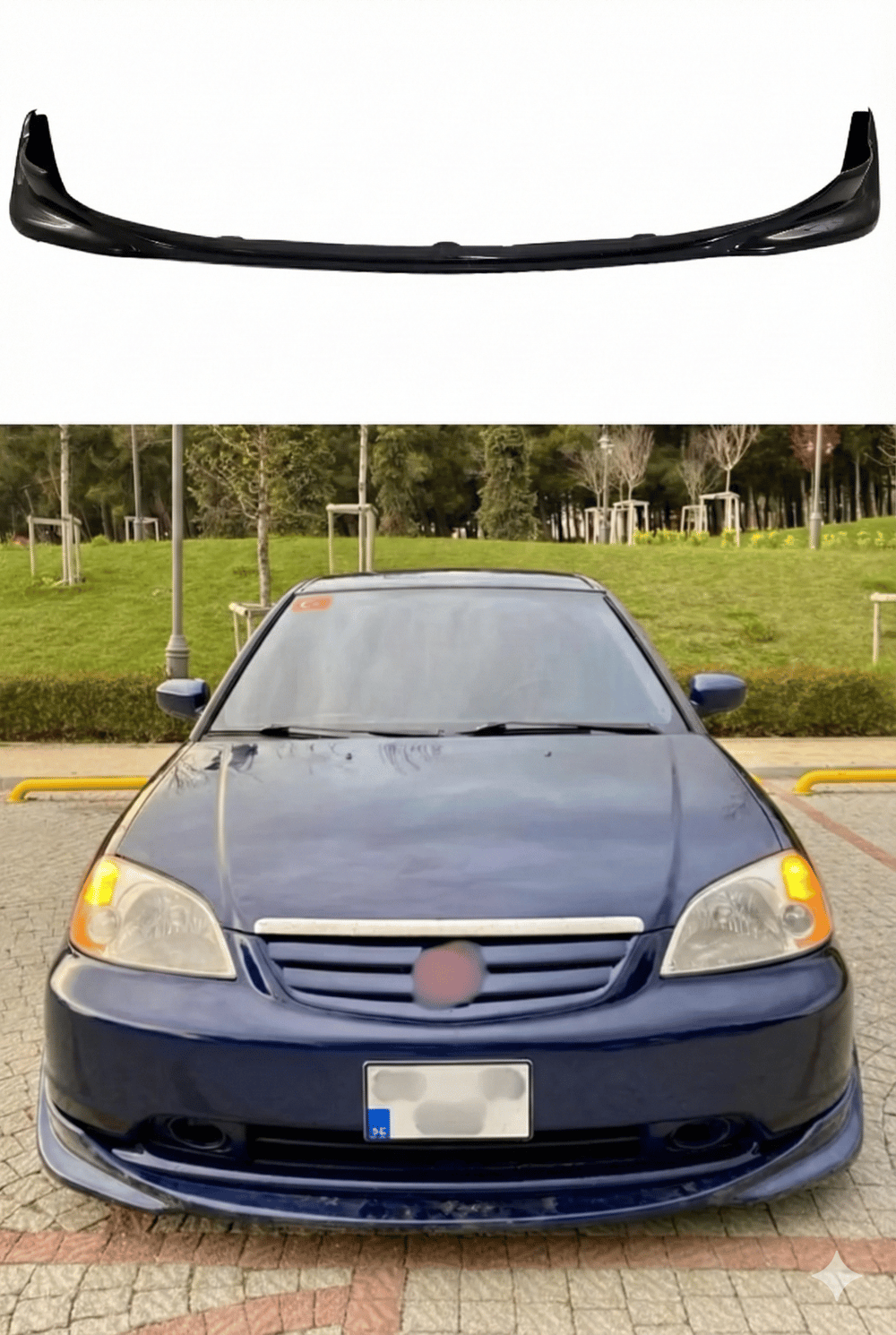 Honda Civic Vtec 2 Makyajsız S2000 Ön Ek (Plastik)