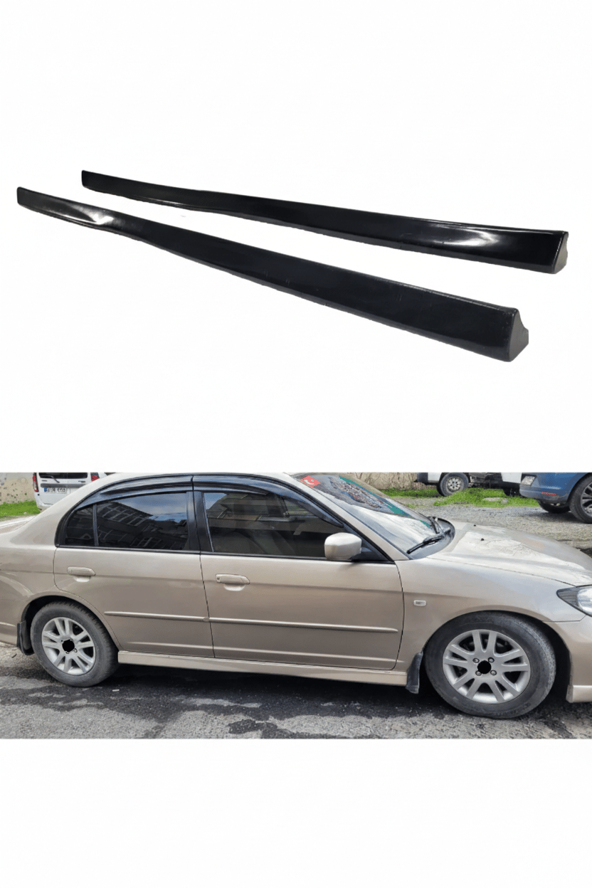 Honda Civic Vtec 2 Yan Marşpiyel (Plastik)