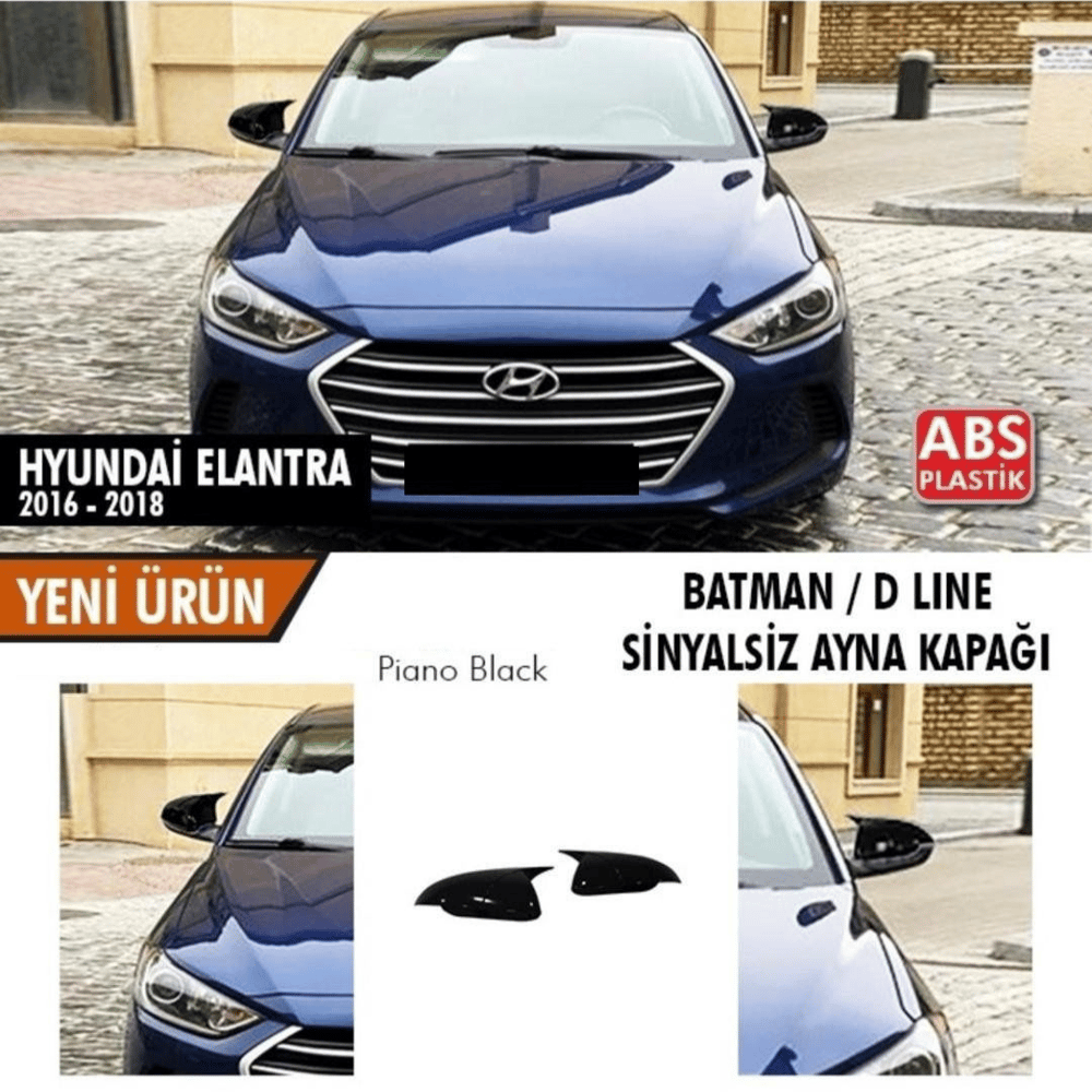 Hyundai Elentra Batman Ayna Kapağı (2016-2018)
