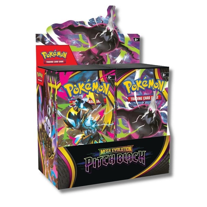 Mega Evolution Pitch Black Booster Box – İngilizce