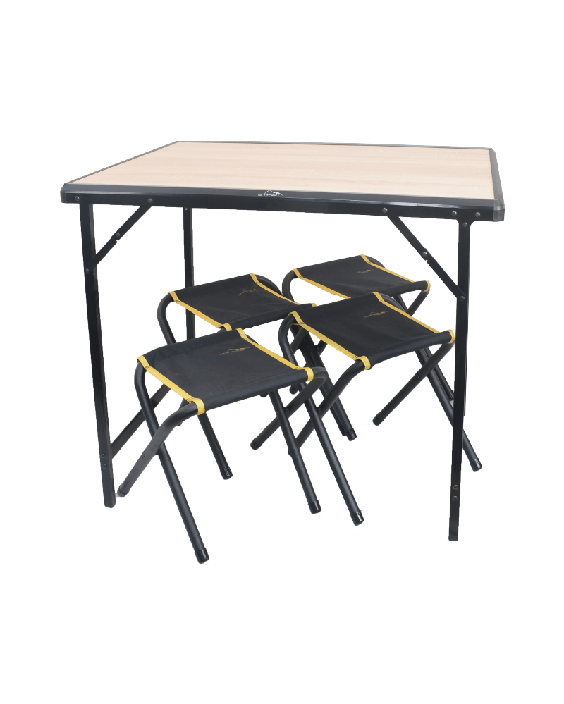 CAMPOUT KATLANIR MASA TABURE SETİ