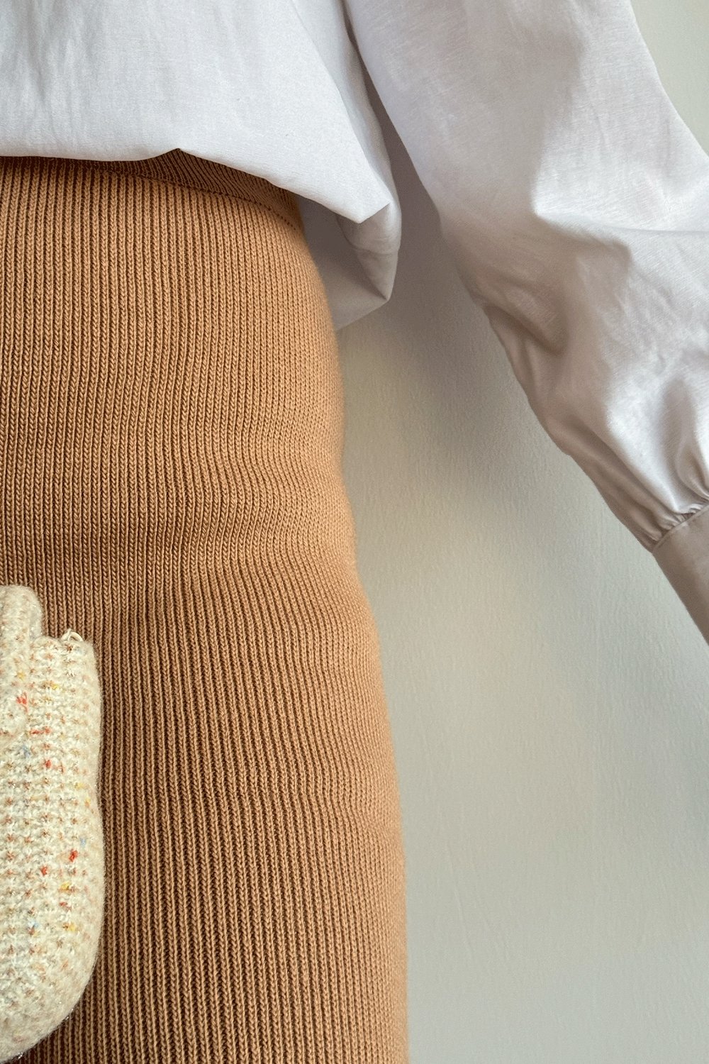 Basic Camel Knit Pants
