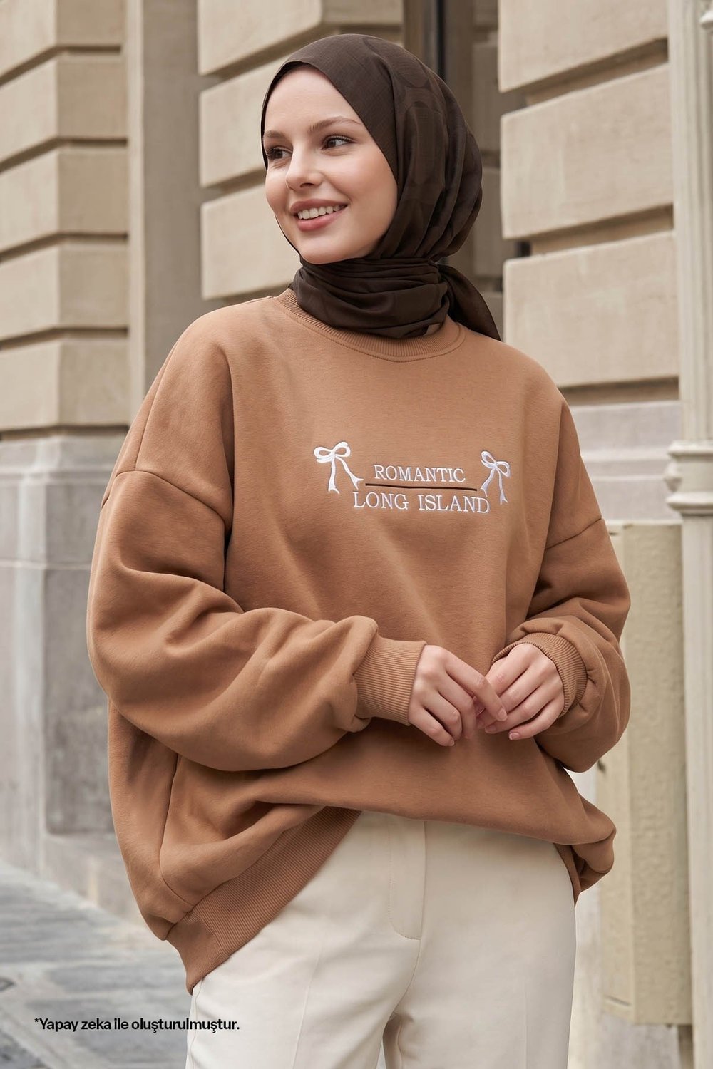 Fiyonk Yazı İşleme Camel Sweat