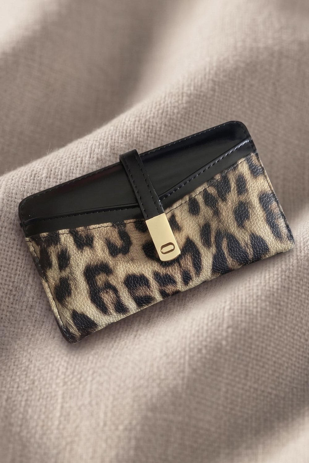 Leopar Desen Taba Cüzdan