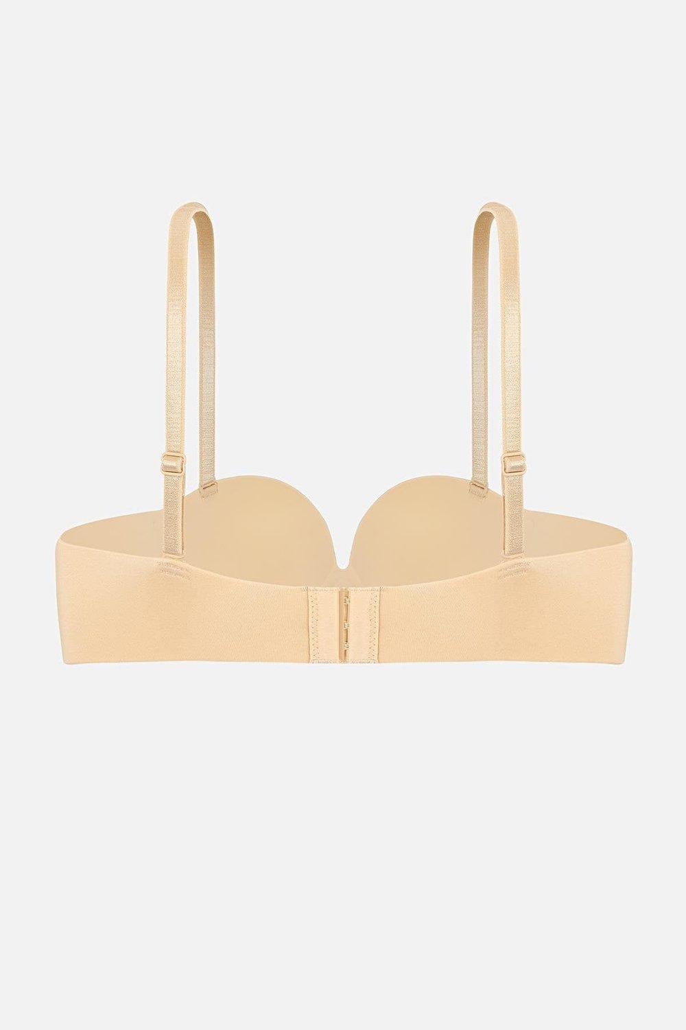 Lotus Lazer Dikişsiz Balensiz Push Up Sütyen - Ten - 2818
