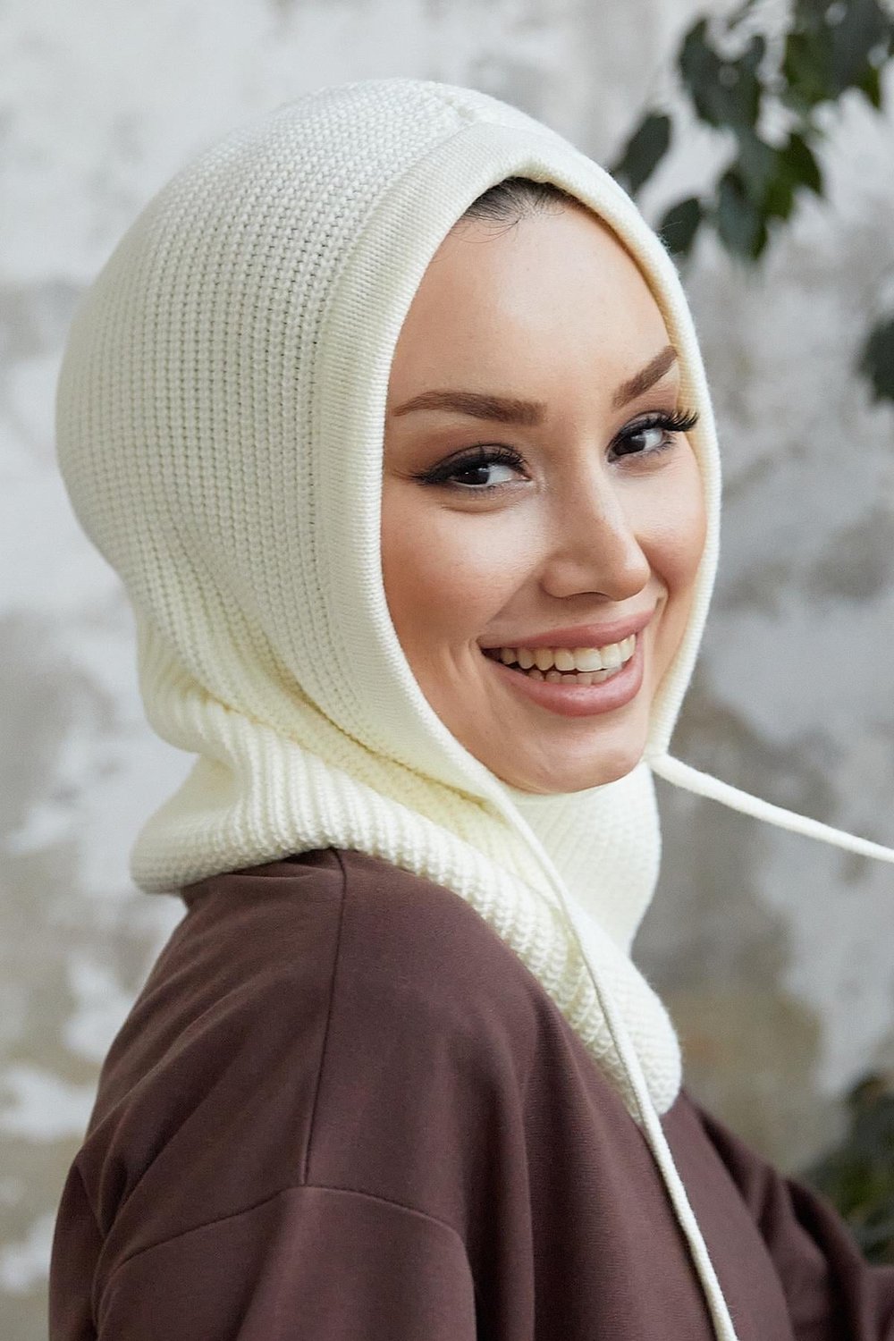Rona Triko Balaklava - Beyaz