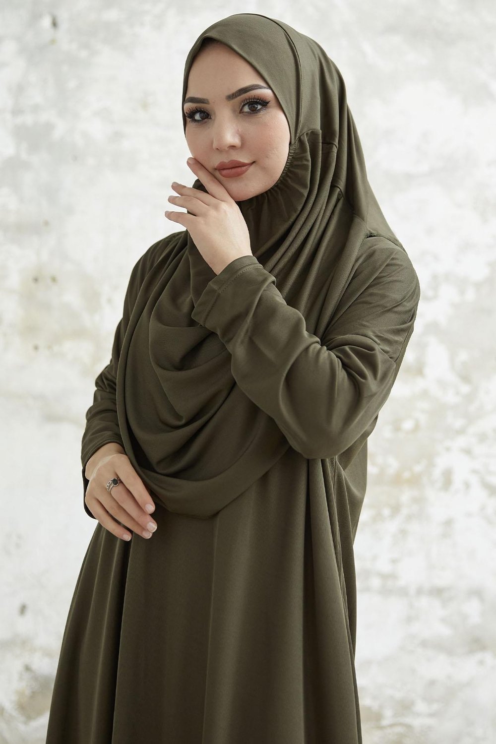 Khaki Prayer Dress