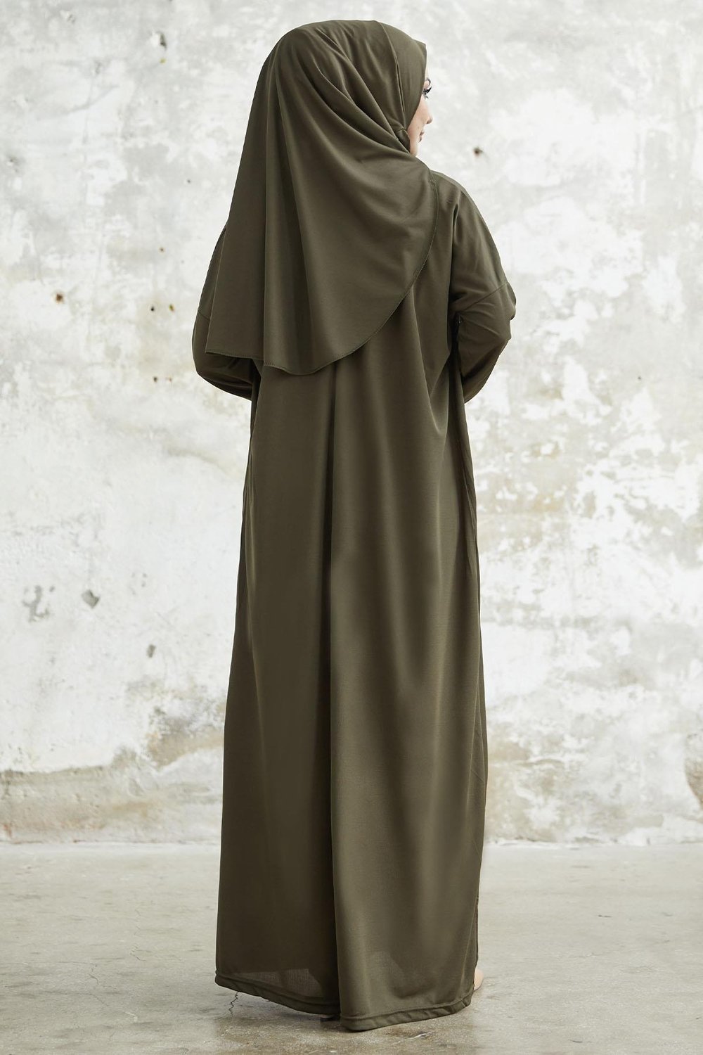 Khaki Prayer Dress
