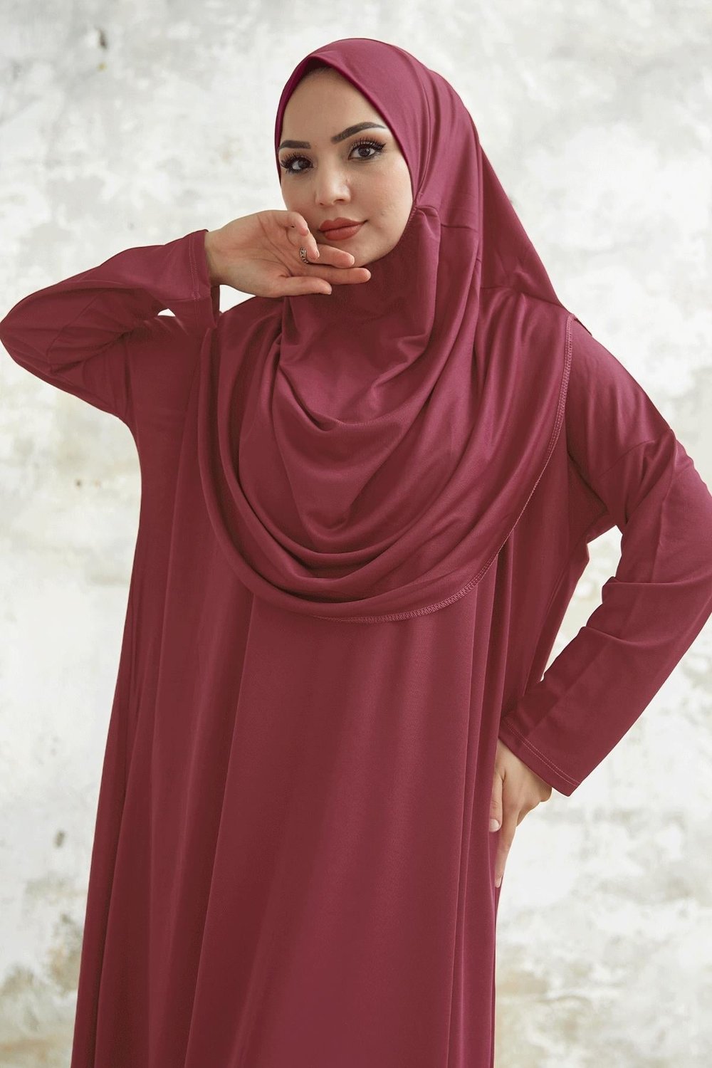 One-Piece Pomegranate Prayer Dress