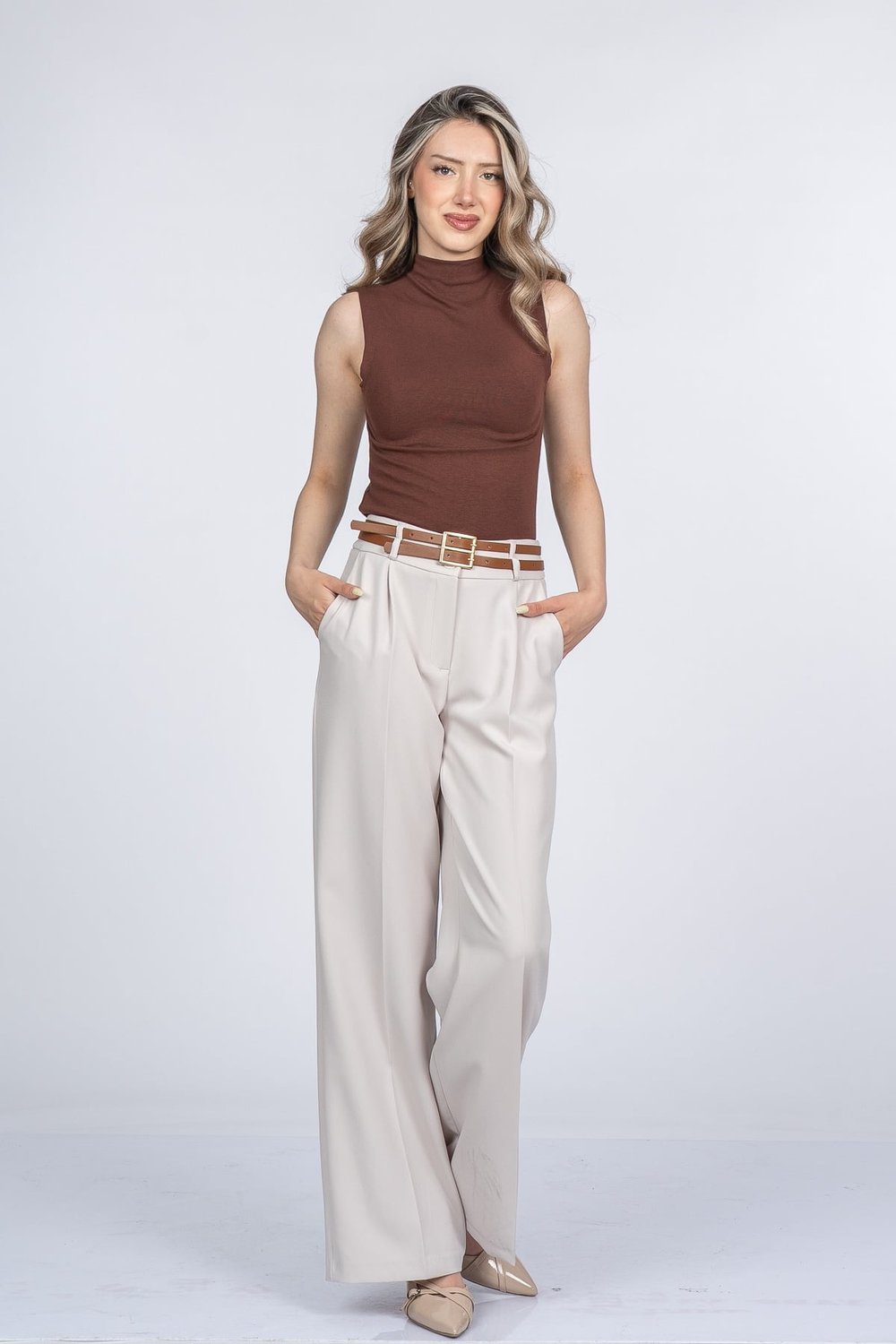 Gloria Modern Kesim Yüksek Bel Pantolon 30404