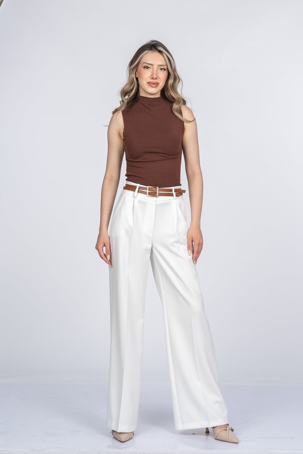 Gloria Modern Kesim Yüksek Bel Pantolon 30404
