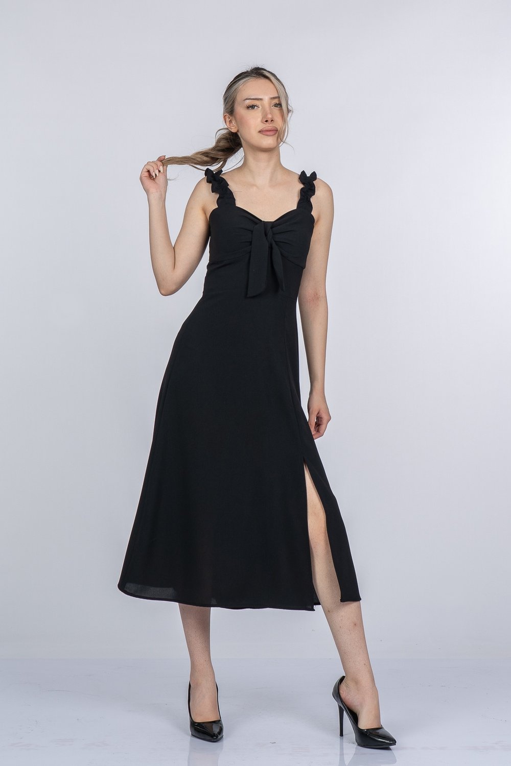 Larina Minimal Şık Elbise 50409