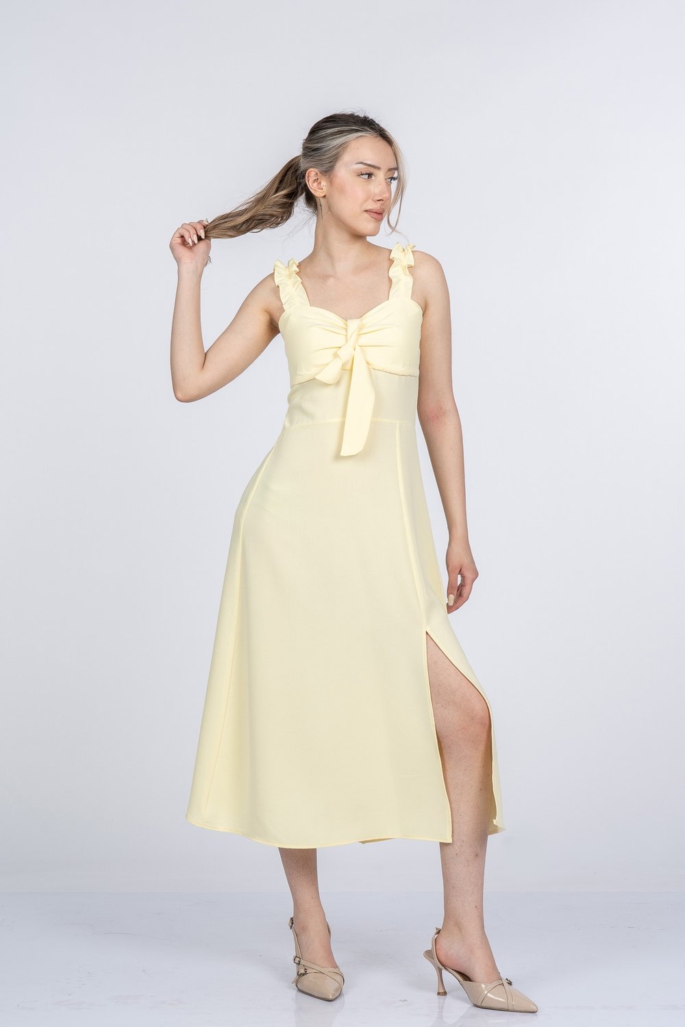 Larina Minimal Şık Elbise 50409