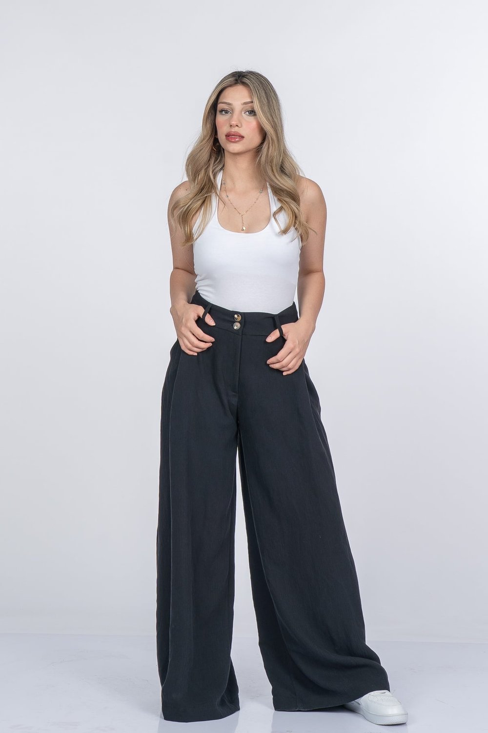 Samira Bol Paça Kumaş Pantolon 30411