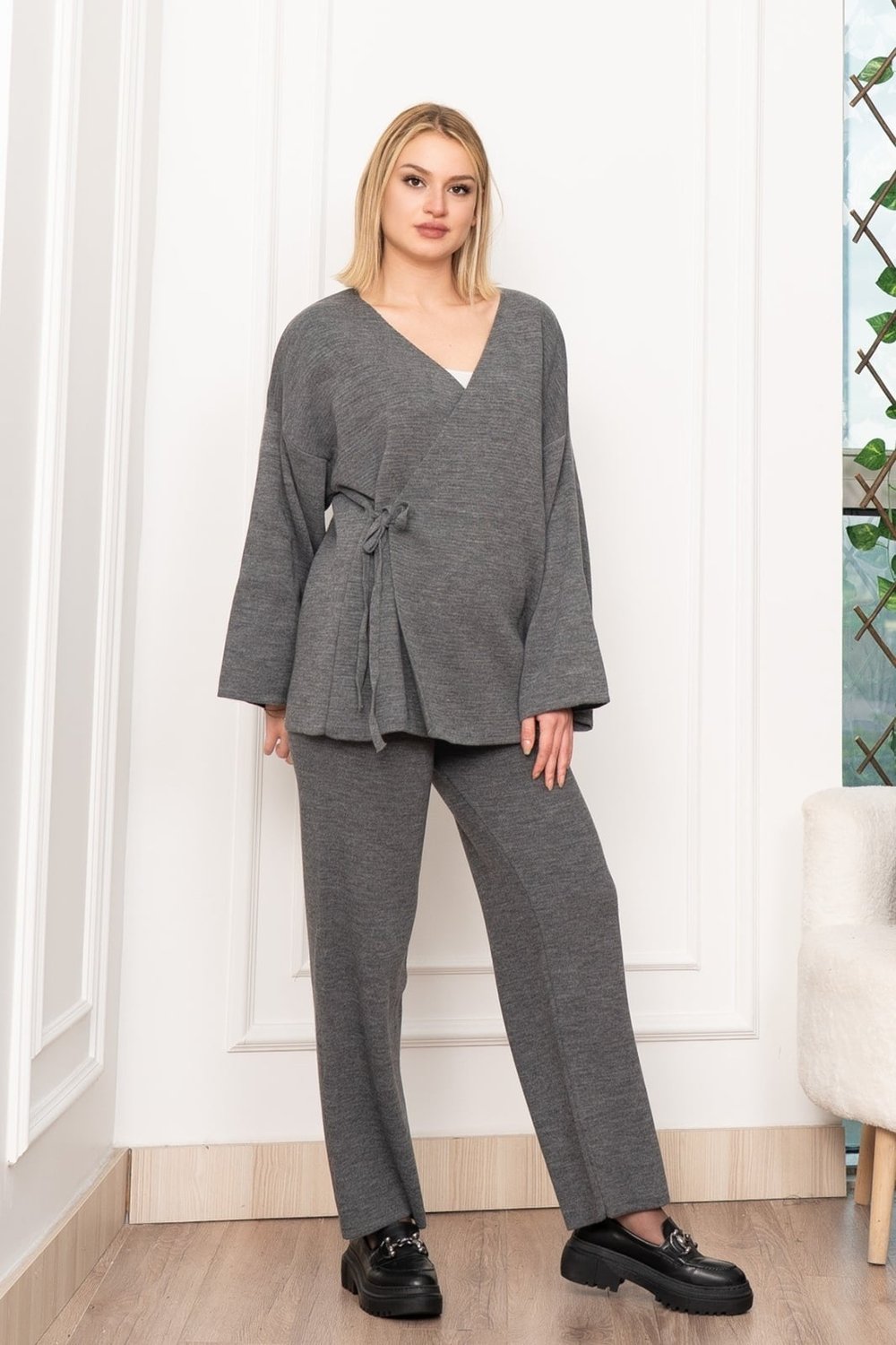 Trend Kimono Triko Takım 7206