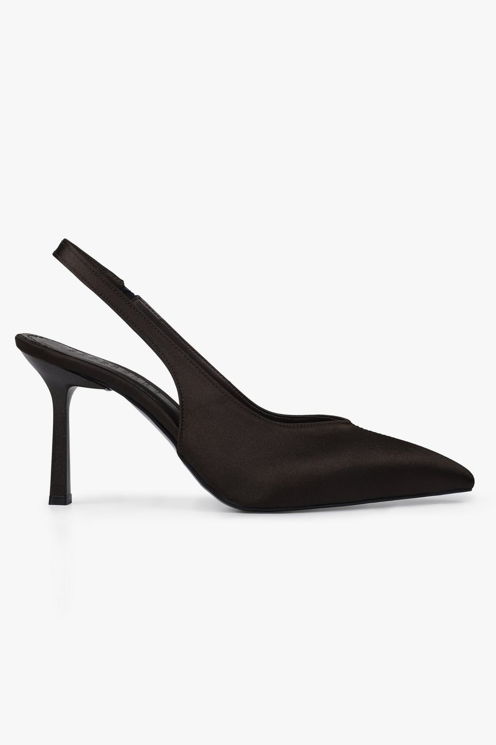 Kadın Avoria Kahve Saten Stiletto