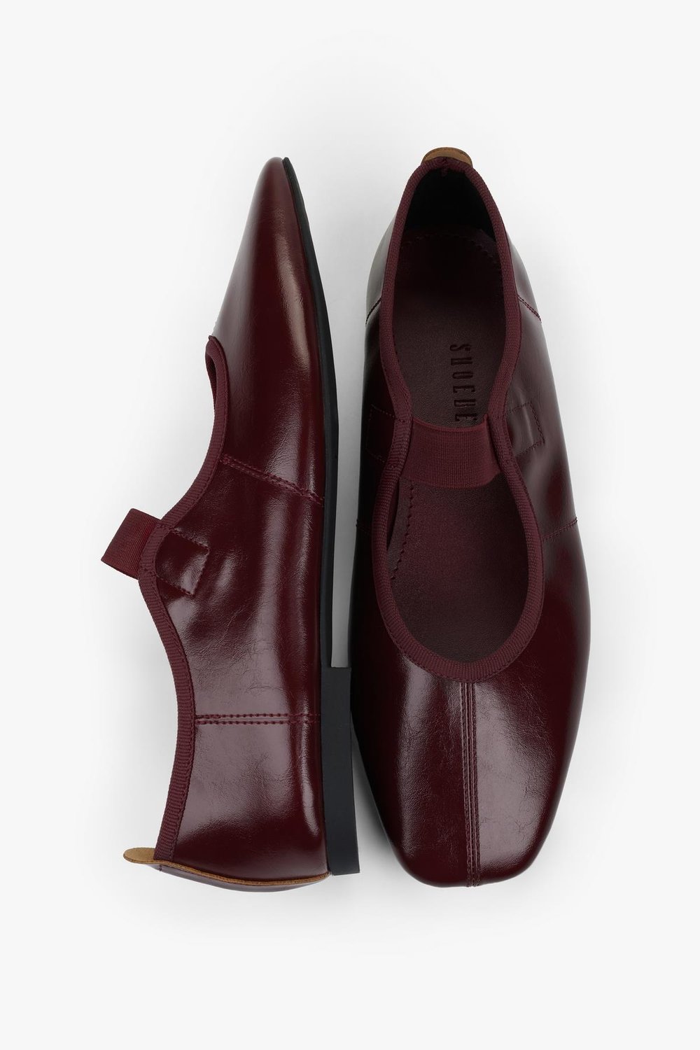 Kadın Bless Bordo Cilt Lastikli Spor Babet