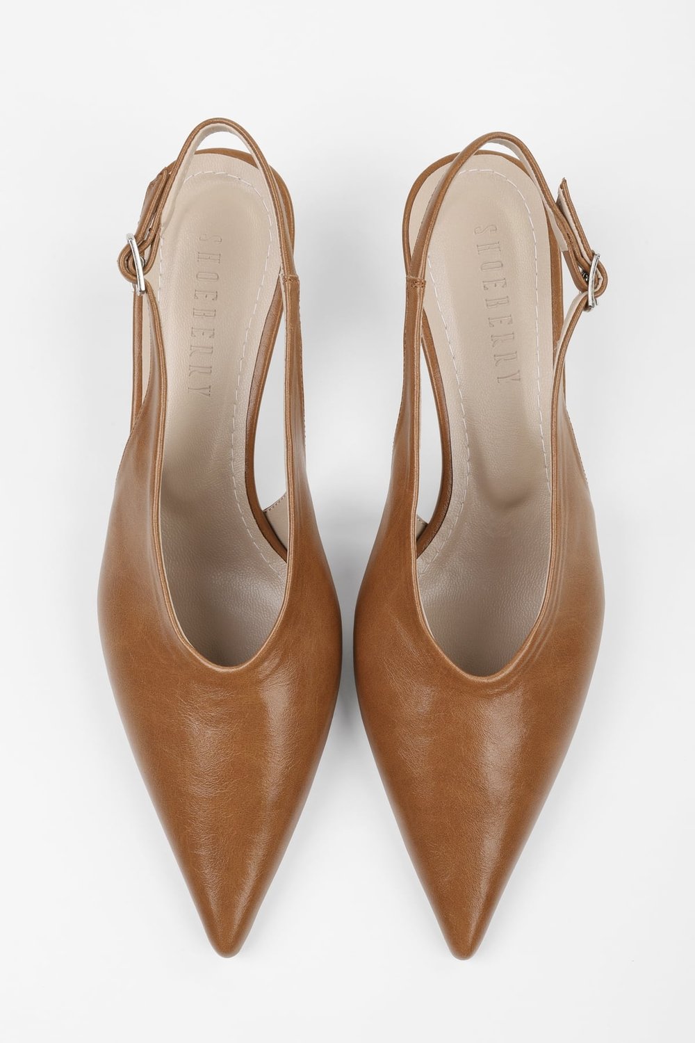 Kadın Luna Karamel Cilt Stiletto