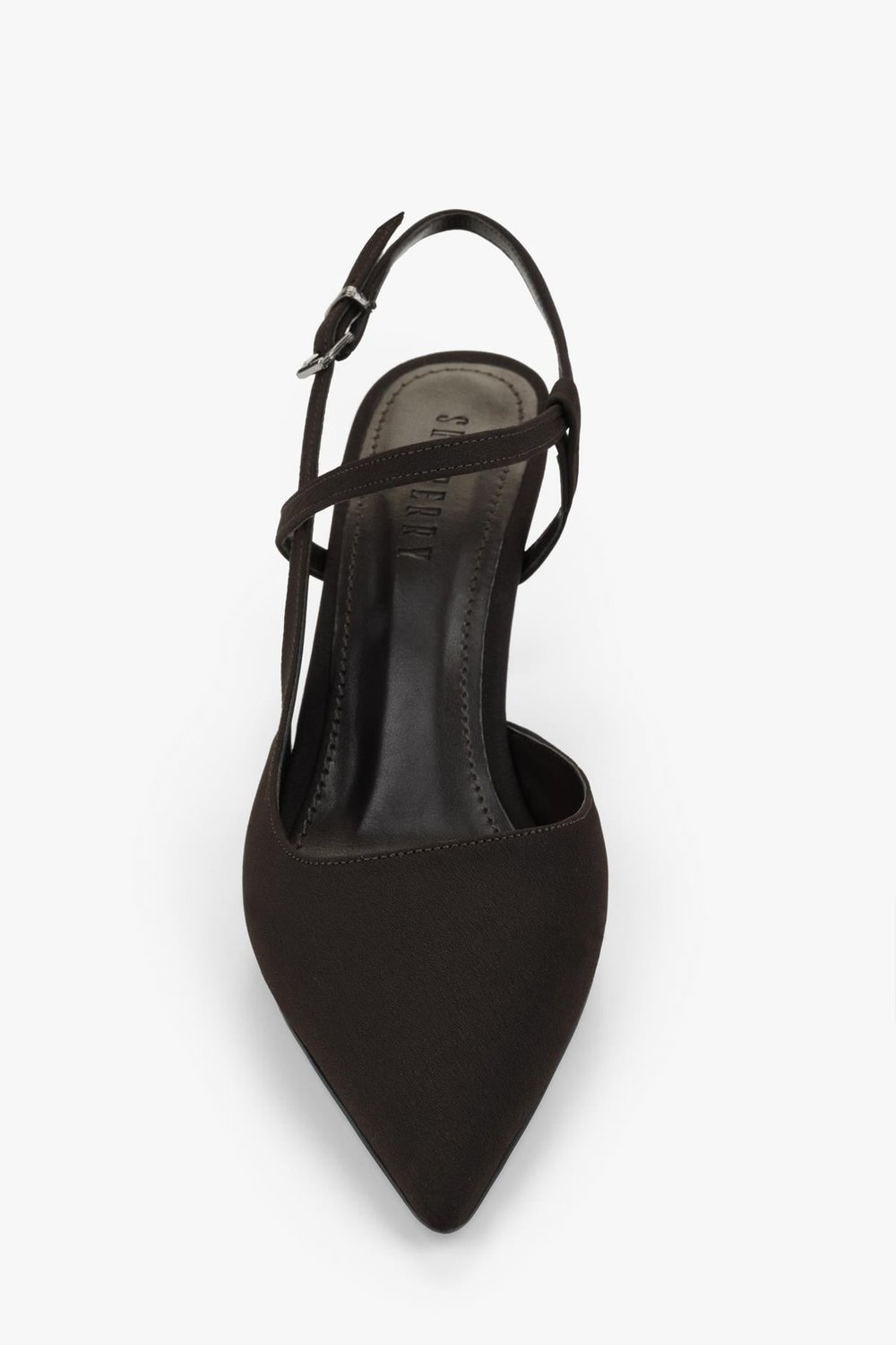 Kadın Nella Kahve Saten Stiletto