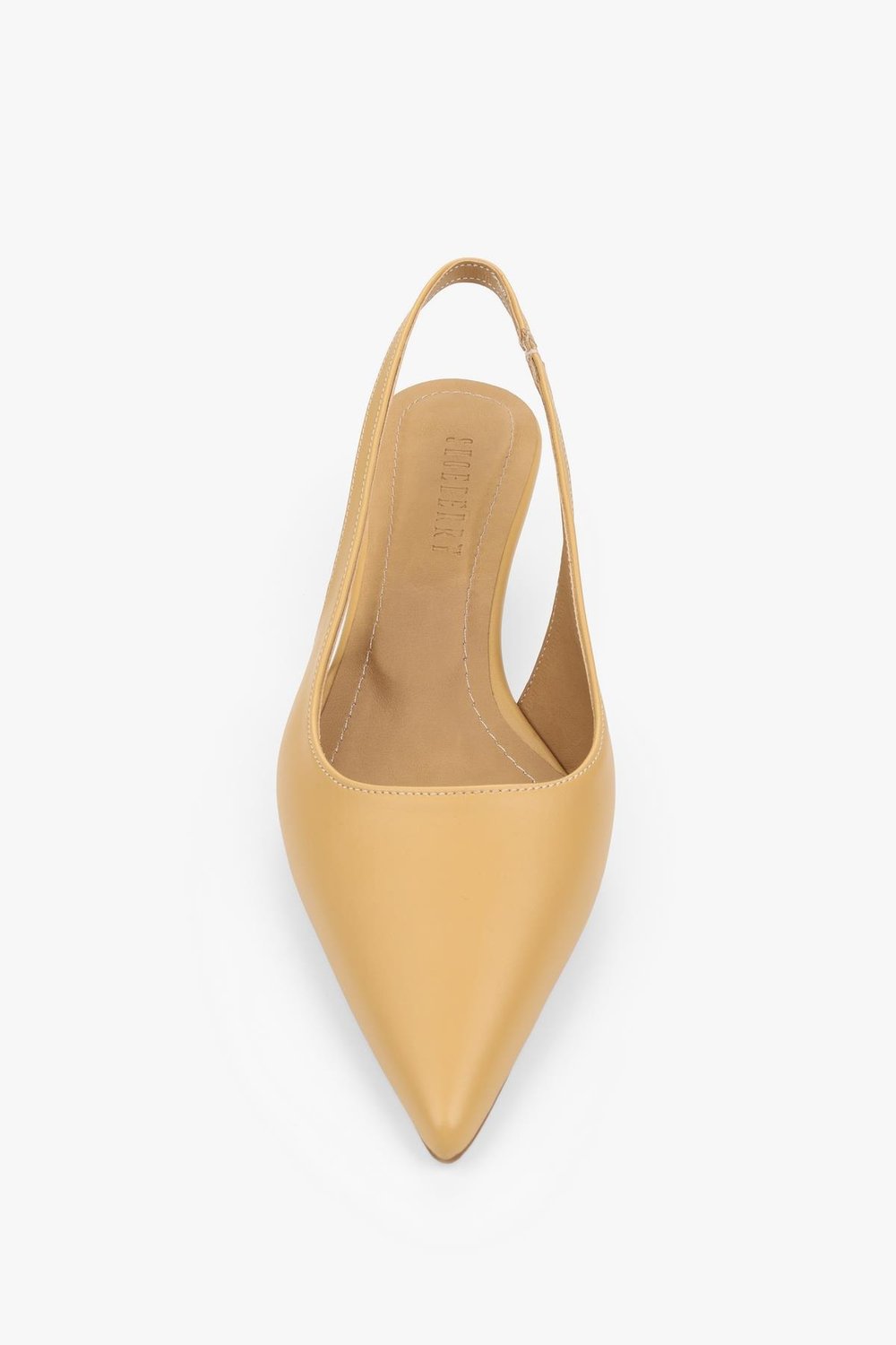 Kadın Pluto Camel Cilt Dolgu Topuklu Stiletto