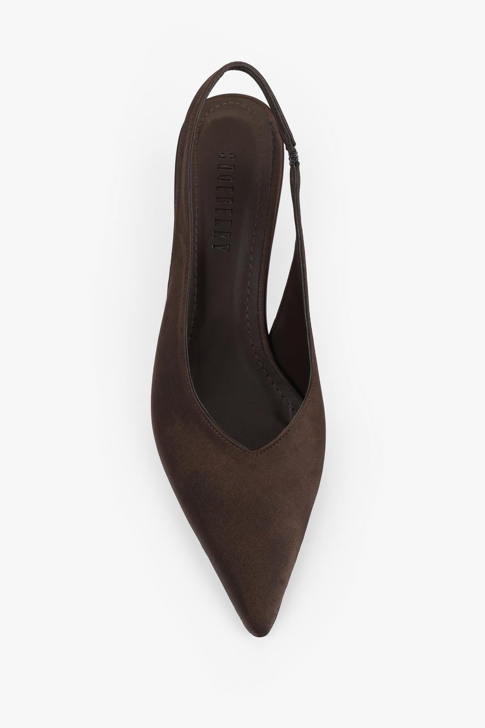 Kadın Rade Kahve Saten Stiletto