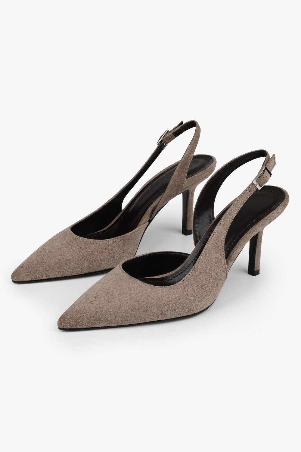 Kadın Zenvia Vizon Süet Stiletto