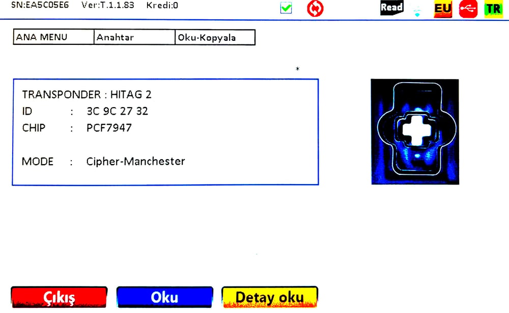 İEA NISSAN 3+1 PANIC ANAHTAR KEYLESS GO PCF7953M 315 MHZ KUMANDA ANAHTAR UCU İLE BİRLİKTE