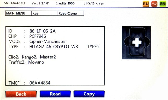 AFTERMARKET  TRAFFIC MASTER 3 BUTON 433 MHZ