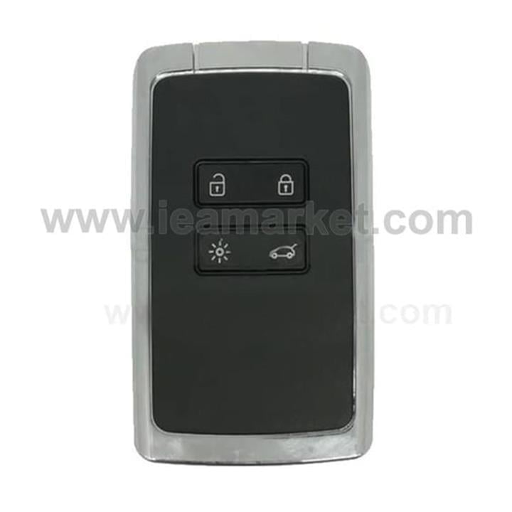 İEA  RENAULT MEGANE 4 TALISMAN-ESPACE5 SMART KART KEYLESS(PCF7953) METALİK KENARLI BEYAZ KASA