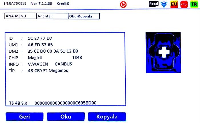 İEA ÜRETİM PASSAT SMART KUMANDA VW 48 CANBUS