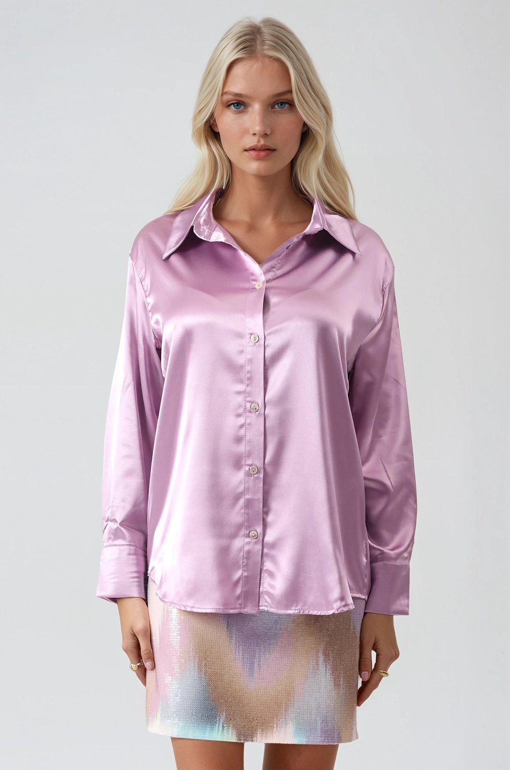 Premium Saten Gömlek 3438 R11-G-K2
