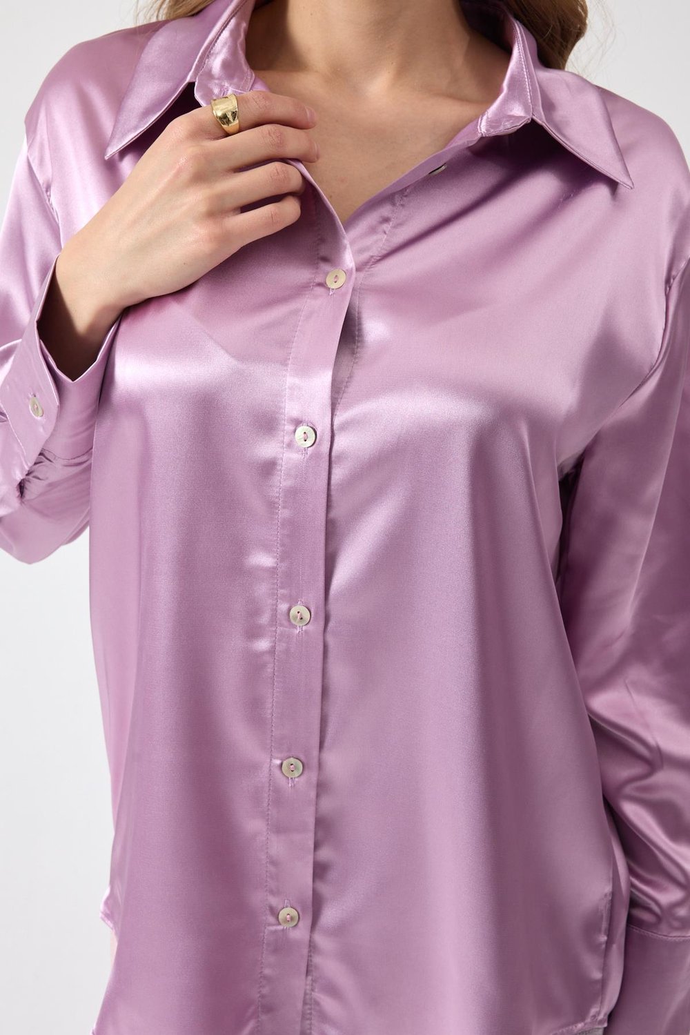 Premium Saten Gömlek 3438 R11-G-K2