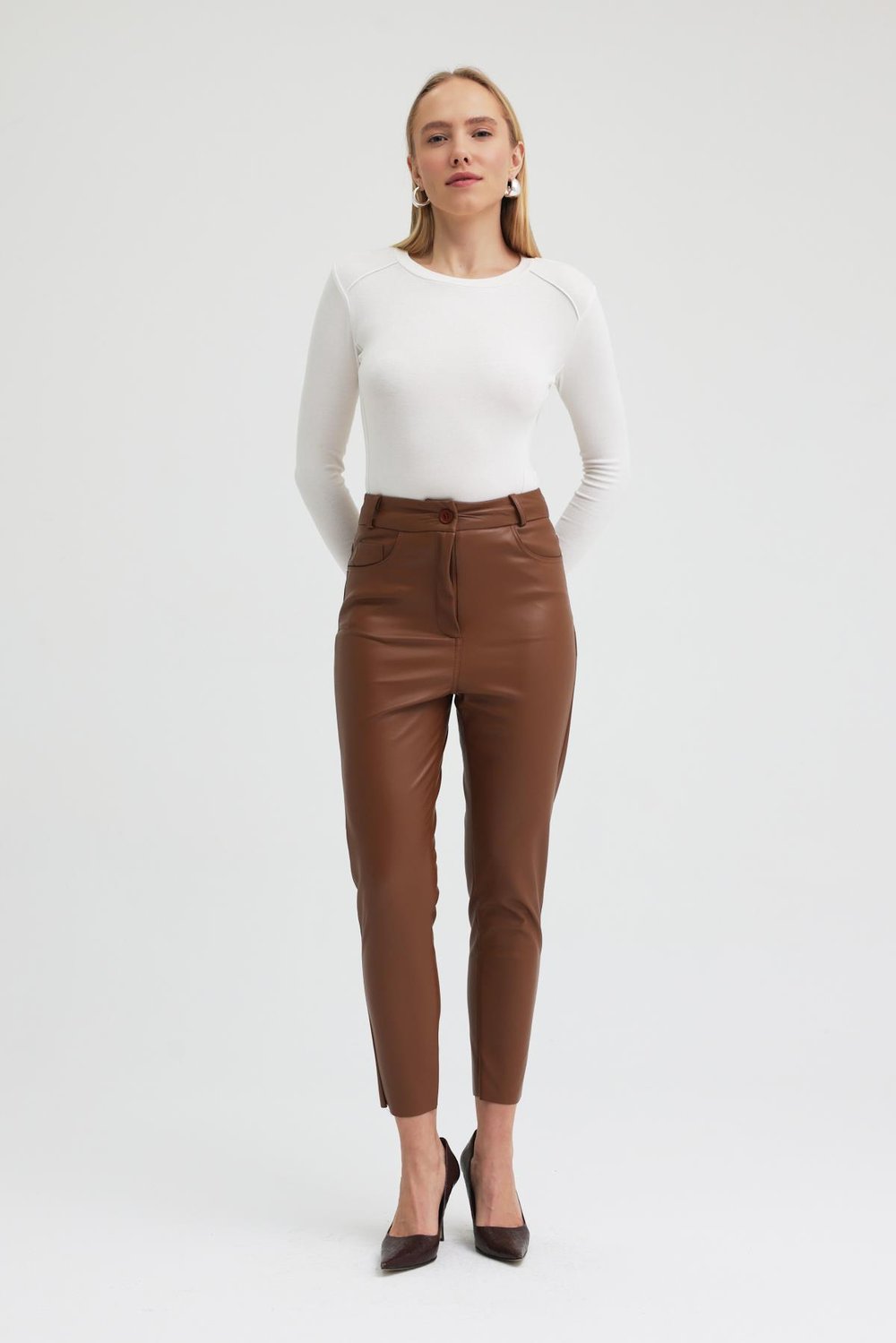 Slim Paça Deri Pantolon 0101 R3-H-K1