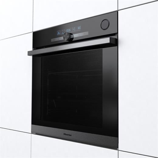 HISENSE BSA66334PG  77 LT. BUHAR DESTEKLİ ANKASTRE CAM FIRIN SİYAH