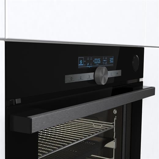 HISENSE BSA66334PG  77 LT. BUHAR DESTEKLİ ANKASTRE CAM FIRIN SİYAH