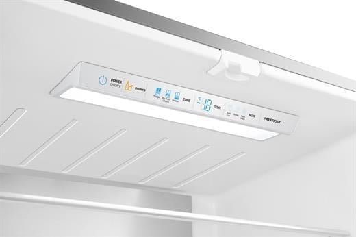 HISENSE RF540N4SBI2 INOX 480 LT. FRENCH DOOR NOFROST A++ BUZDOLABI