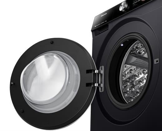 HISENSE WF7S1247BB 1400 DEVİR 12 KG WIFI A SINIFI INV ÇAMAŞIR MAKİNESİ SİYAH