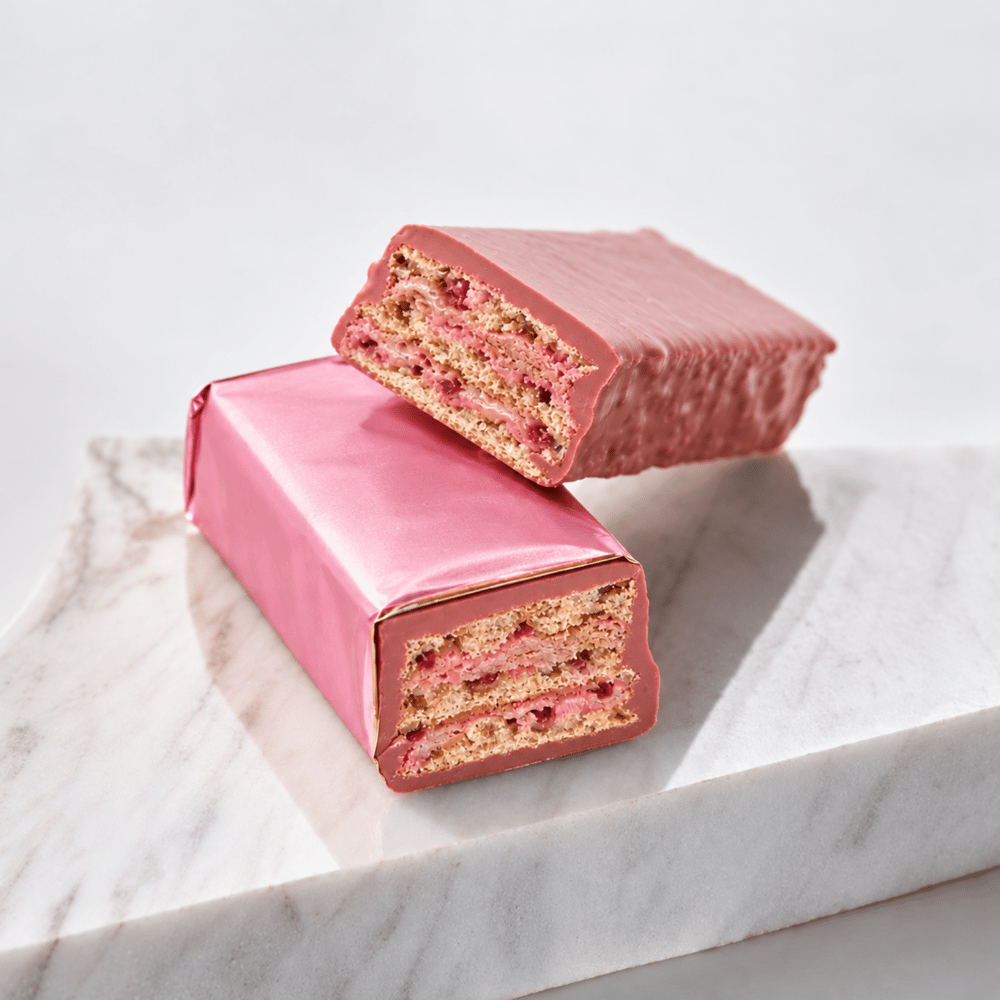 Çilek Aromalı Gofret - 30 Adet