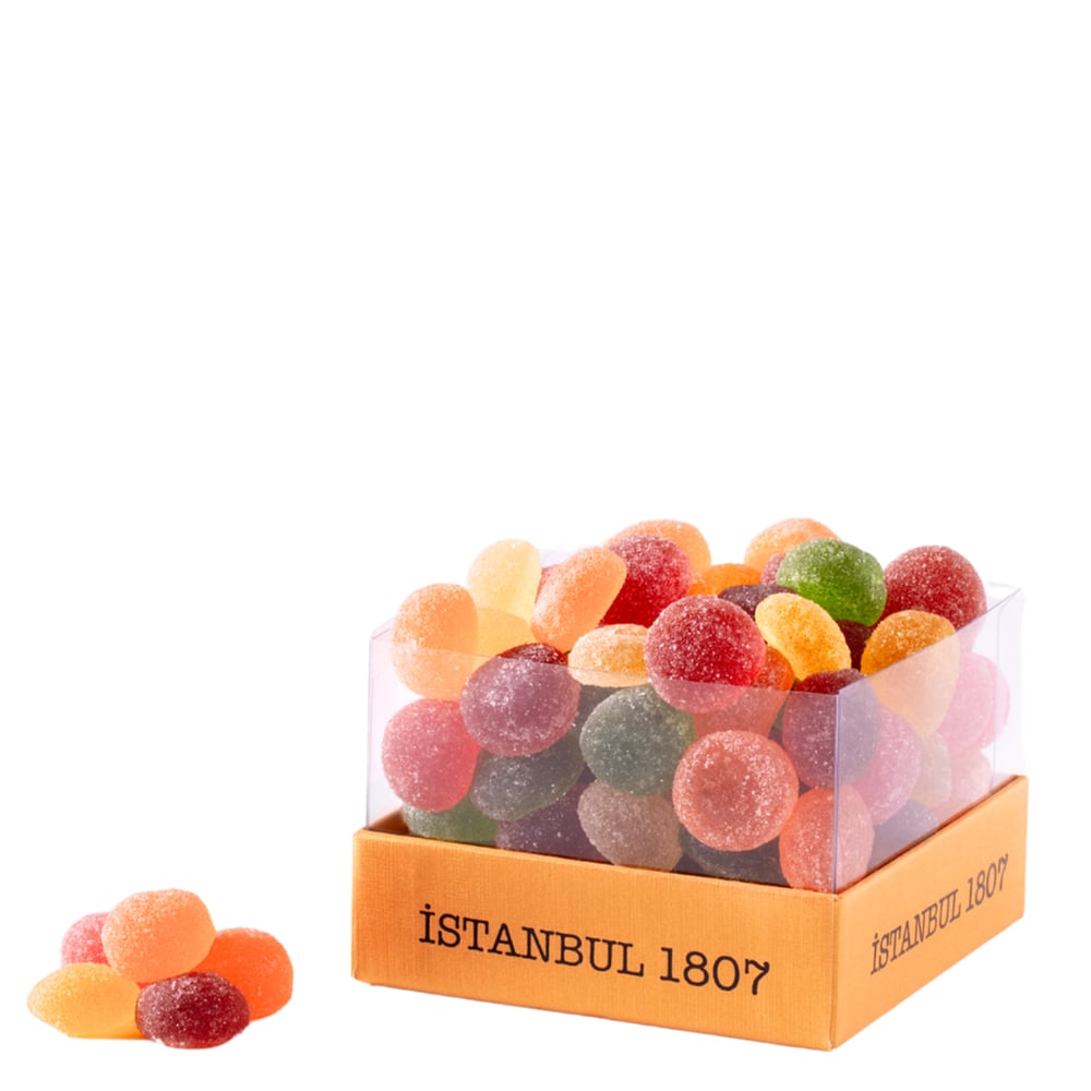 Şekerci Cafer ErolMeyve Aromalı Jöle - İstanbul Kutuda 400 gr