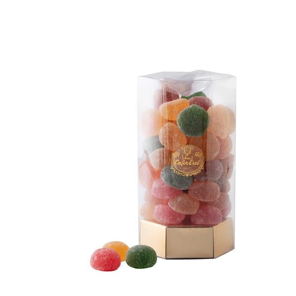 Şekerci Cafer ErolMeyve Aromalı Yuvarlak Jöle 350 Gram