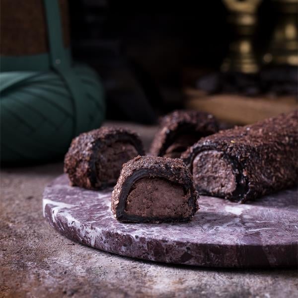 Oreo Kaplı Çikolata Fındıklı Fitil Lokum