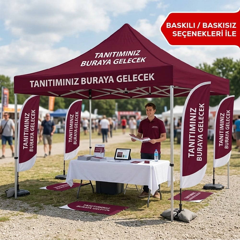 3x6 Tanıtım Çadırı