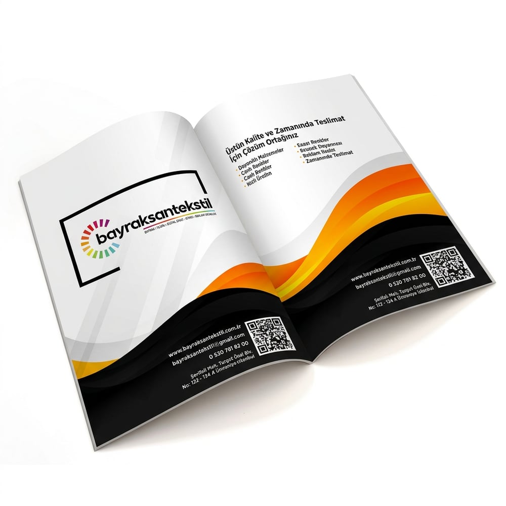 A4 Ebat İnsert 8 Sayfa