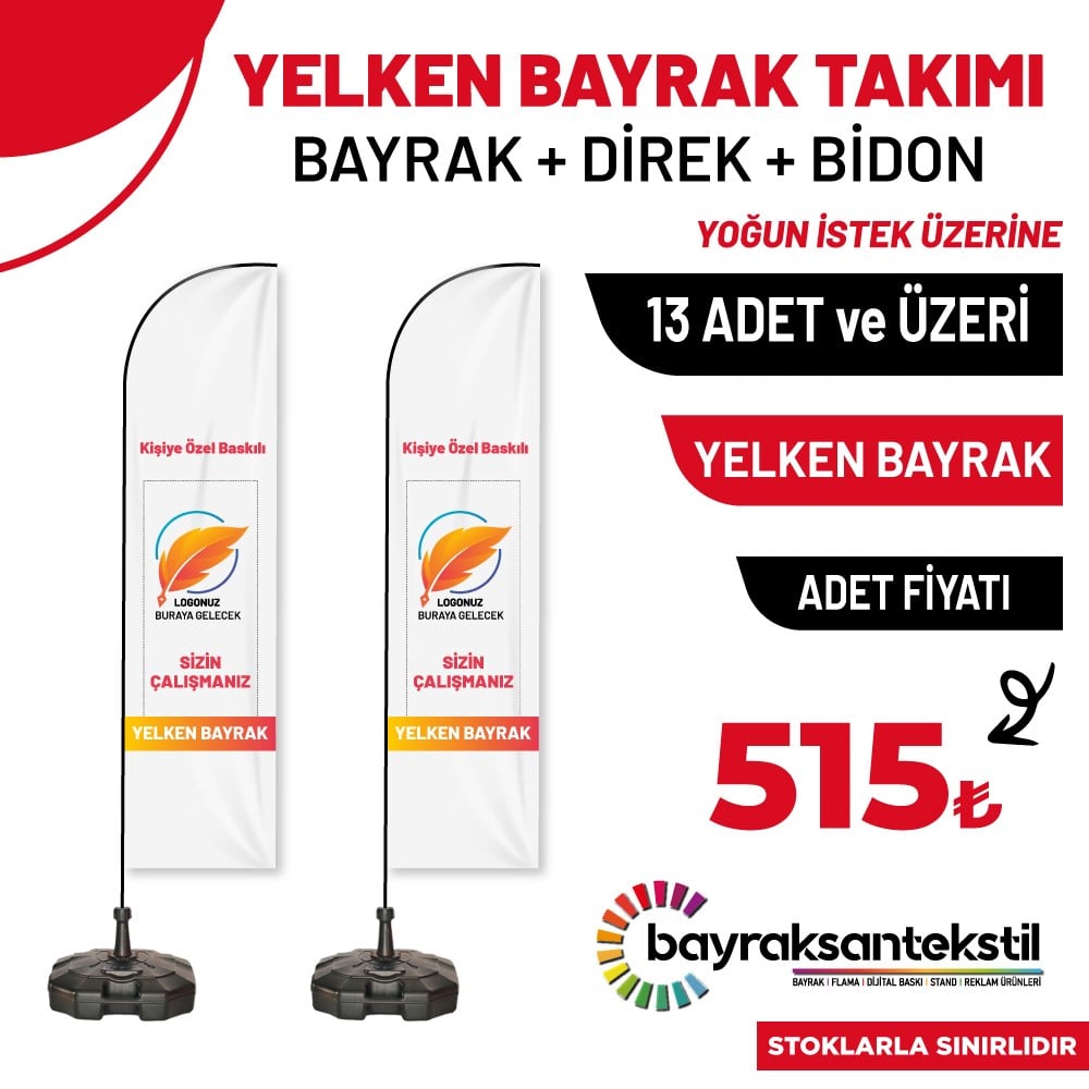 Toptan Yelken Bayrak Tam Takım