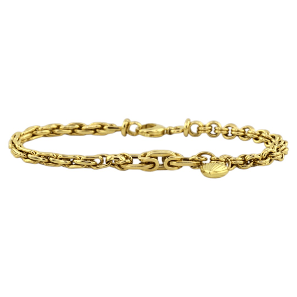 14 Ayar Altın Halloy Bileklik  -  K239563