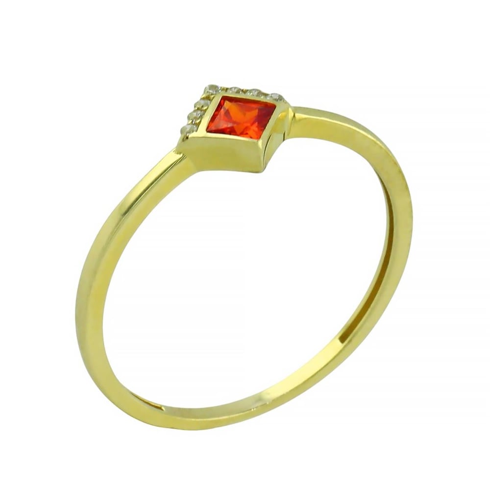 14 Ayar Altın Renkli Yüzük  -  0201359